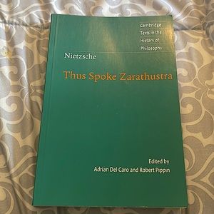 Thus Spoke Zarathustra by Friedrich Nietzsche